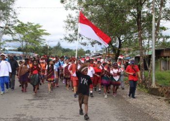 Kapolres Yahukimo Himbau Masyarakat Ikut Serta Meriahkan HUT RI ke-74