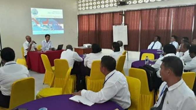 Kepala BNN Provinsi Papua Mengajak Peserta Diklatpim III Wujudkan Papua “Bersinar”