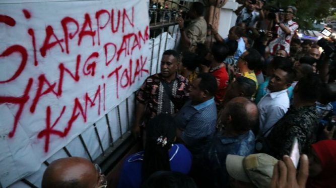 Mahasiswa Papua di Surabaya Tolak Rombongan Gubernur Papua, Pemprov Bakal Agendakan Kembali Temui Mahasiswa
