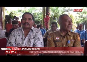 Disnakertrans Teluk Wondama Boyong Ibu Ibu Membatik Di Port Numbay