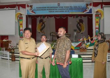 45 ASN pemkab yapen mengikuti ujian dinas TK I dan TK II