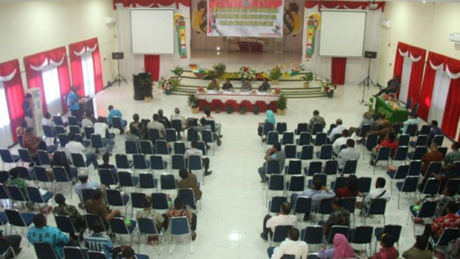 Antisipasi Perkembangan Situasi, Pemkab Yapen Gelar Tatap Muka Bersama