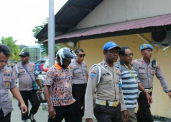 Diduga Provokasi Massa, 2 Orang Pendemo Diamankan Polres Yapen