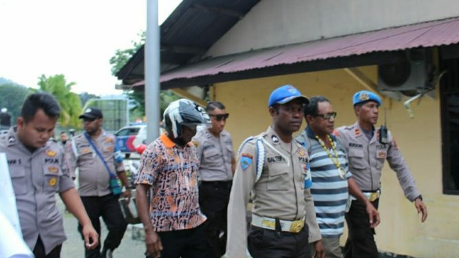 Diduga Provokasi Massa, 2 Orang Pendemo Diamankan Polres Yapen