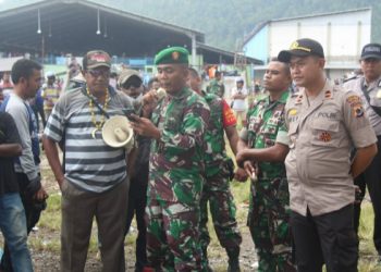 Tidak Adanya Ijin Aksi, Kapolres dan Dandim Bubarkan Massa