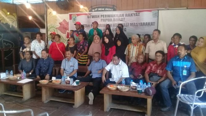 Saring Aspirasi, DPR Papua Barat Gelar Musyawarah Bersama Masyarakat Kota Sorong