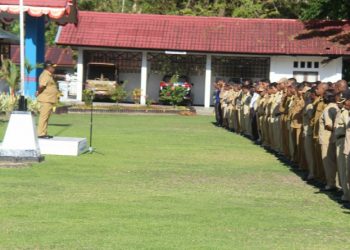 Wabup Yapen Minta PNS Harus Lebih Tingkatkan Kedisiplinan