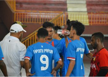 Kalahkan Sulteng, Futsal POMNAS Papua Lolos Semifinal