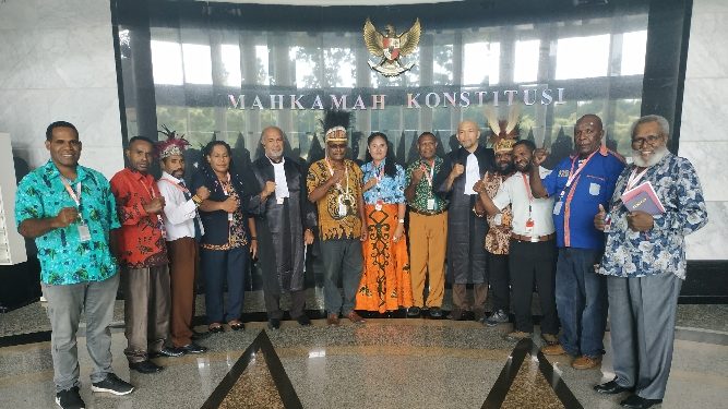 Partai Papua Bersatu Gugat Undang-Undang 21 Tahun 2001 (Otsus) di MK