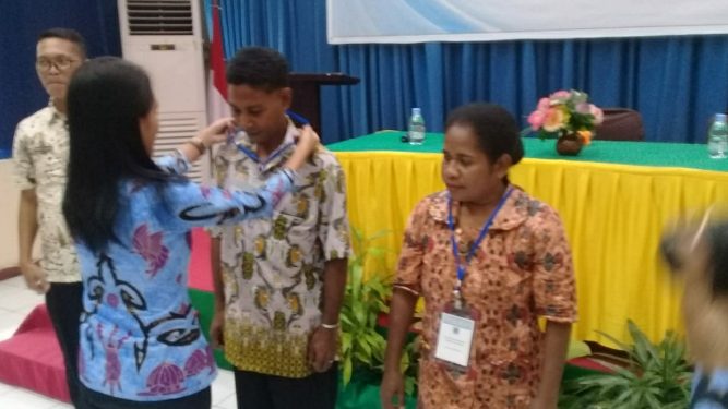 Kelurahan Se Kota Sorong Diberikan Pelatihan Kehumasan