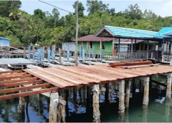 Proyek Infrastruktur Dana Desa Kampung Tobati Terbengkalai