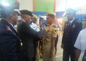 Walikota Jayapura Lantik 72 Taruna Politeknik Penerbangan Jayapura