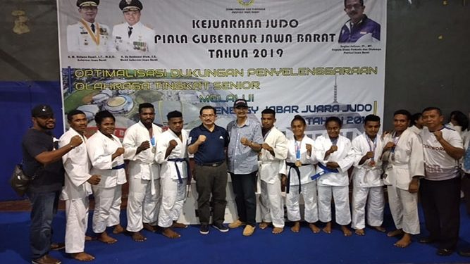 Judo Papua Raih 7 Medali di Kejurnas Gubernur Jabar 2019