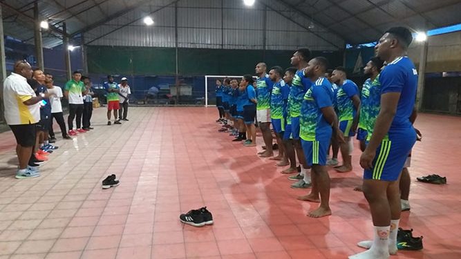 Intens Berlatih, Handball Papua Siap Beri Prestasi di PON 20