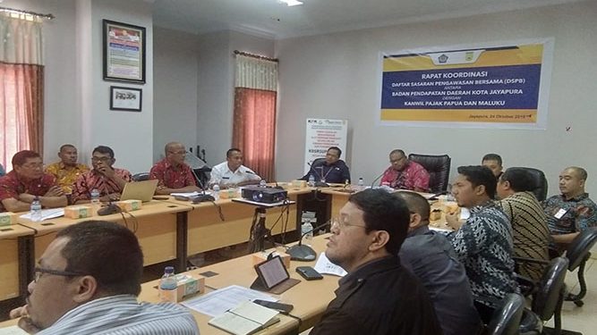 Bapenda dan Kanwil Pajak Gelar Rapat Kordinasi DSPB