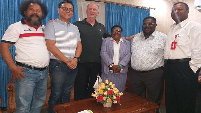 PERBASI Datangkan Phil Smyt Stev Brehemy Latih Basket Papua