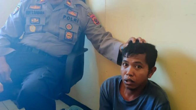 Team Swanter Polres Yapen Berhasil Amankan Penjambret