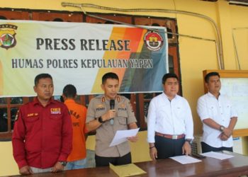 Satreskrim Polres Kepulauan Yapen Menangkap Pelaku Pencabulan Anak Kelas 4 SD