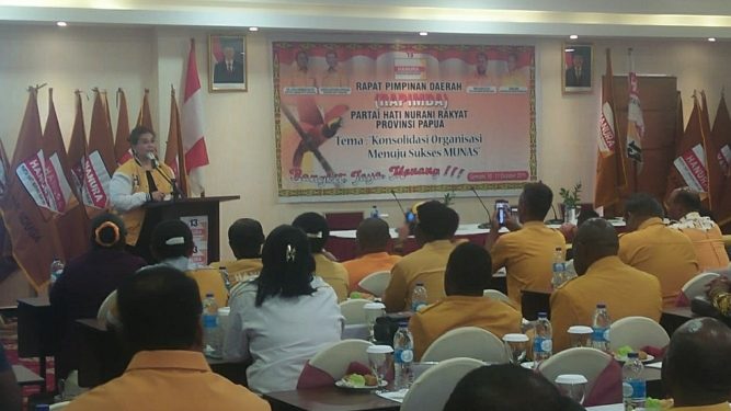 Menuju Munas, Hanura Papua Gelar Rapimda