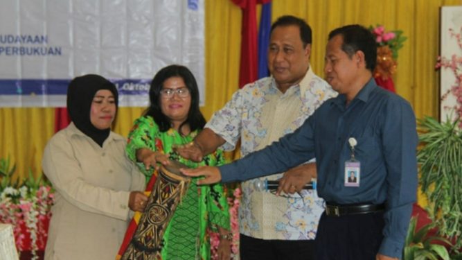 Buka Penyuluhan, Sekda Yapen Sampaikan Bahasa Indonesia Sebagai Pemersatu Bangsa