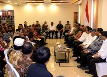 Dialog Dengan Tokoh di Wamena, Jokowi Janjikan Pemekaran Wilayah Pegunungan Tengah
