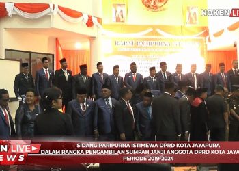 Sidang Paripurna Istimewa DPRD Kota Jayapura Seg 3