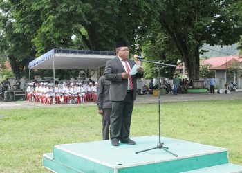 Peringatan Upacara Hari Pahlawan, Frans Sanadi Sampaikan Semangat Kepahlawanan