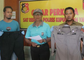 Polwan Gadungan Berpangkat Brigadir Polisi Diciduk Polres Yapen