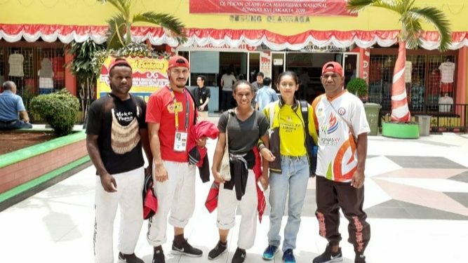 Tarung Derajat Beri 4 Medali Pertama Papua di POPNAS 2019