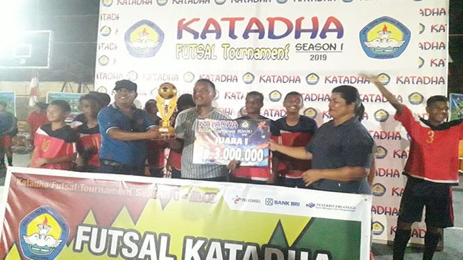SMPN 5 Jayapura Juarai Katadha Futsal Tournament 2019