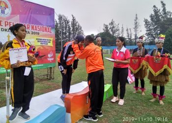 Hari Pertama Sumbang 8 Medali , Papua Pimpin Peparpenas di Jakarta