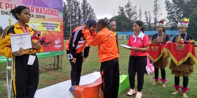 Hari Pertama Sumbang 8 Medali , Papua Pimpin Peparpenas di Jakarta