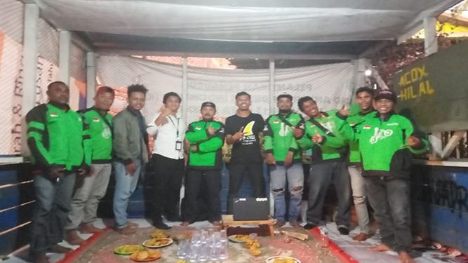 Sosialisasi GOJEK Pada Driver Gojek Sorong