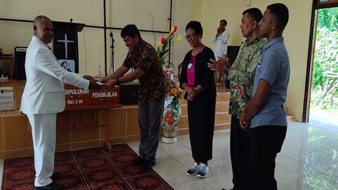 Persekutuan Oikumene Polres Yapen Kunjungan Kasih Ke Yapen Timur Dawai