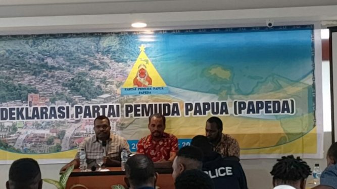 Forum Pemuda Papua  dan Papua Barat Deklarasi Partai Pemuda Papua ‘PAPEDA’