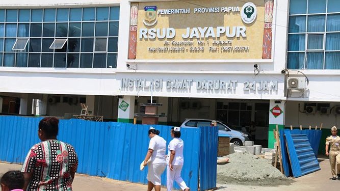 Rombak Total RSUD Jayapura Butuh Rp 1,6 Triliun