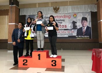 Catur PON Papua Raih Perunggu di Kejurnas Ambon 2019
