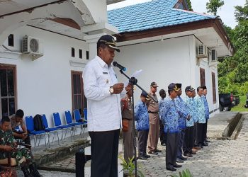 Bupati Dorinus Pimpin Perayaan HUT Korpri ke-48 Tahun di Mamberamo Raya