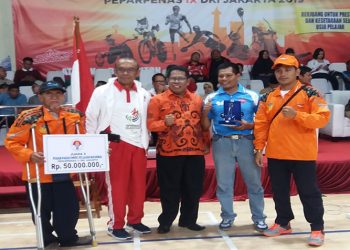 Peringkat Tiga Peparpenas 2019, Pemprov Papua Beri Bonus Atlet Difabel