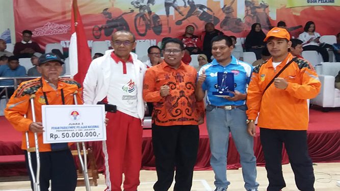 Peringkat Tiga Peparpenas 2019, Pemprov Papua Beri Bonus Atlet Difabel