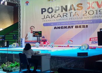 Turunkan Tiga Atlet, Angkat Besi Belum Raih Medali