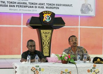 Jelang 1 Desember Polres Waropen Gelar FGD Terkait Kamtibmas