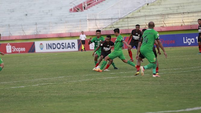 Pupus Peringkat Kedua, Bhayangkara Kalahkan Persipura