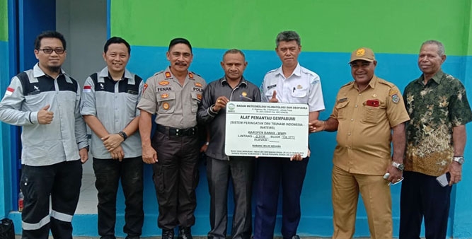 MRP Edison Tanati Upayakan Pembangunan Alat Deteksi Gempa Dan Tsunami Di Waropen