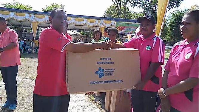 Aksi Hidup Sehat, Kadinkes Sorong Gelar Berbagai Lomba