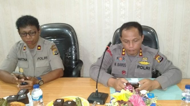 Guna Menjamin Kamtibmas Desember ini, Kapolres Yapen Optimalkan Pengamanan Wilayah Hukumnya