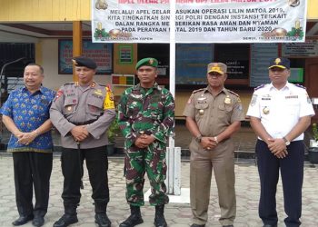 Polres Yapen Gelar Operasi Lilin 2019 Tetap Jaga Kamtibmas