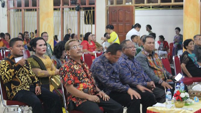 Kerukunan Masyarakat Batak Yapen Merayakan Natal Bersama