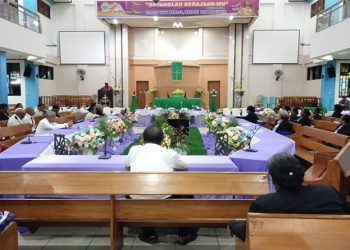 Sidang Jemaat XXI GKI Imanuel Hamadi Rekomendasikan Perlindungan Hukum dan Pelayanaan Kepada Penderita