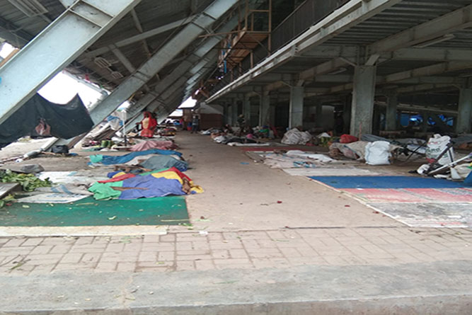 Cega Covid-19, Jam 12 Siang Pasar Pahara Sentani di Tutup